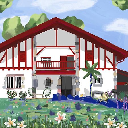 Maison D'Hotes Villa Xaran Erdian Espelette Dış mekan fotoğraf
